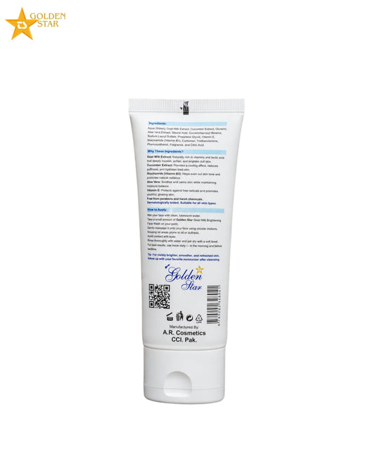 Golden Star Goat Milk Face Wash