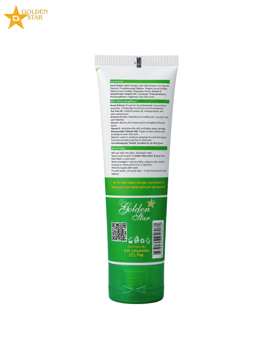 Golden Star Neem Face Wash