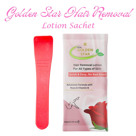 Golden Star Hair Removal Sachet